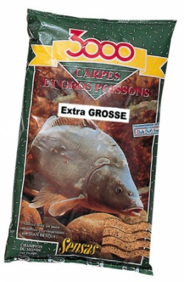 Krmivo 3000 Carpes Extra Gros (kapor hrubý) 1kg