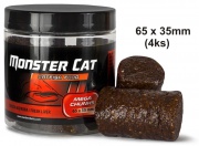Monster Cat sumcové pelety 65x35mm 4ks - Tandem Baits